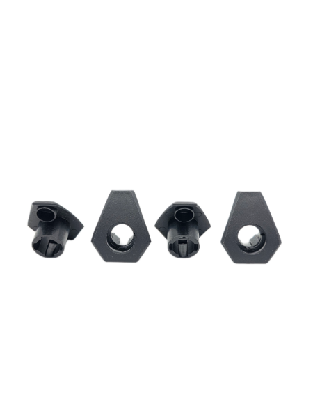 Lock Bezel For Summit Premium Raised Railing Roof Bars, Excluding Barrels & Keys - Set of 4