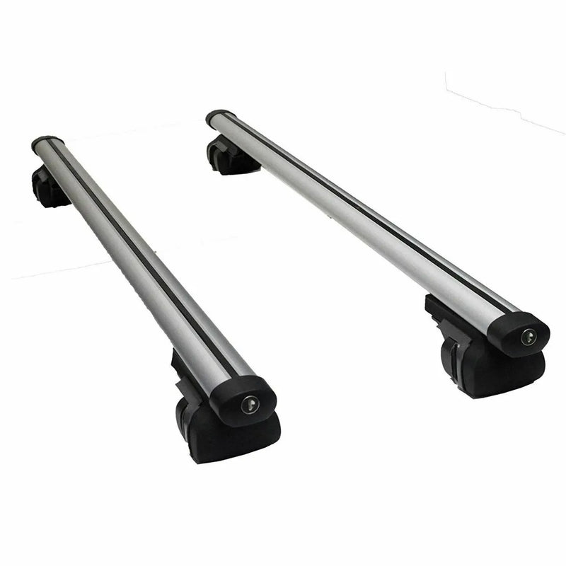 Running Rails Rn45 Summit SUM-002 Roof Bar to Fit Cars with Running Rails, Aluminium 1.2m ...