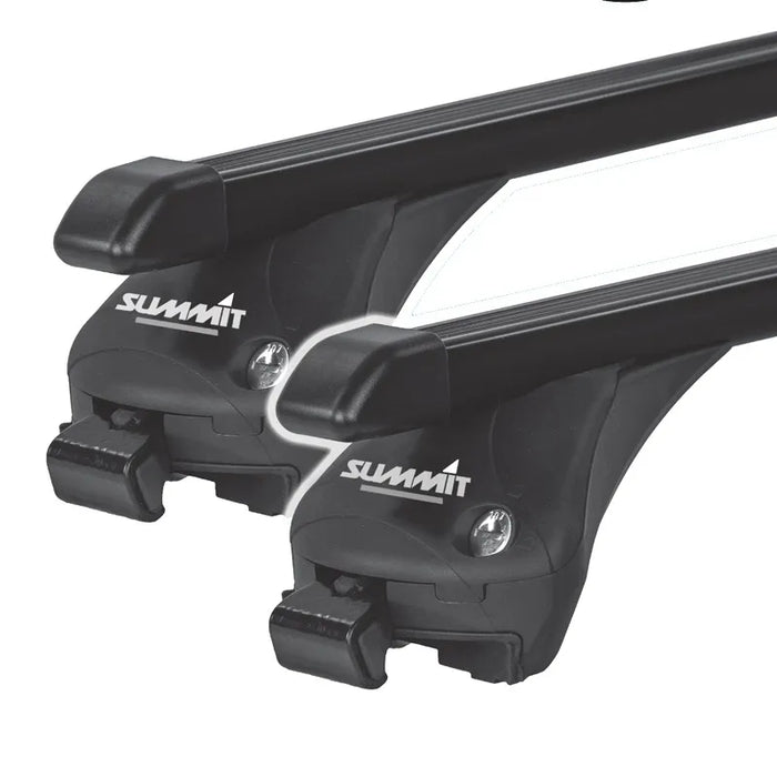 Summit Premium Steel Roof Bars fits Suzuki Vitara LY 2015-2025 Suv 5-dr with Flush Rails Summit - Bars 4 Cars