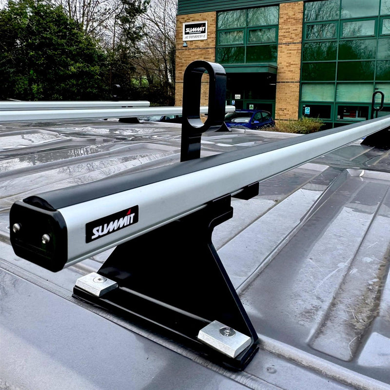 Fixed Bars Rack Summit Commercial 3 x Aluminium Fixed Point Roof Bars Rack 1.5m SULC-0 ...