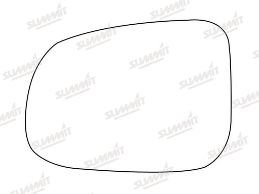 Summit Stick-On Standard Mirror Glass fits Volvo S60 10 on LHS Summit - Bars 4 Cars