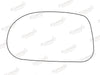 Summit Stick-On Standard Mirror Glass fits Fiat Bravo Brava 95 to 01 LHS Summit - Bars 4 Cars