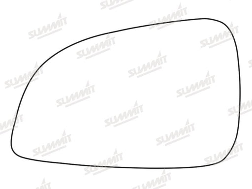 Summit Stick-On Standard Mirror Glass fits Vauxhall Astra SXi & Sri 09 to 11 LHS Summit - Bars 4 Cars