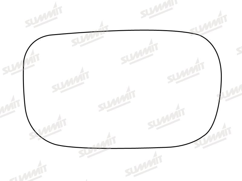 Summit Stick-On Standard Mirror Glass fits Toyota Celica 99 on RHS Summit - Bars 4 Cars