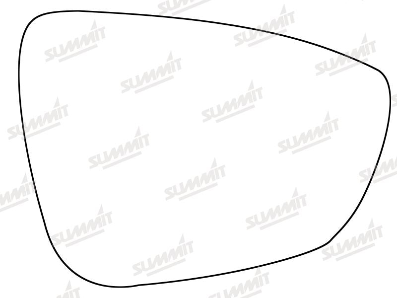 Summit Stick-On Standard Mirror Glass fits Ford Focus 18 on RHS Summit - Bars 4 Cars