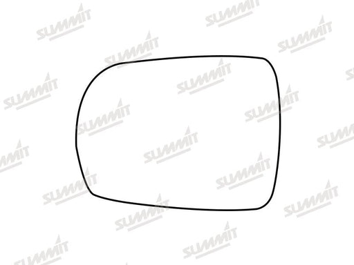 Summit Stick-On Standard Mirror Glass fits Ford Edge 14 to 17 LHS Summit - Bars 4 Cars