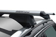 Menabo Tiger Silver Roof Bars fits Vauxhall Mokka X 2016-2021 SUV 5D w Flush Rails Menabo - Bars 4 Cars