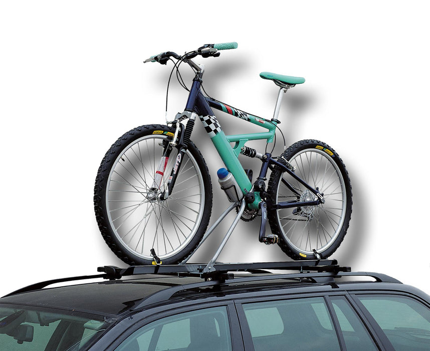 2x Universal Car Roof Mounted Upright Bicycle Rack Bike Cycle Carrier New