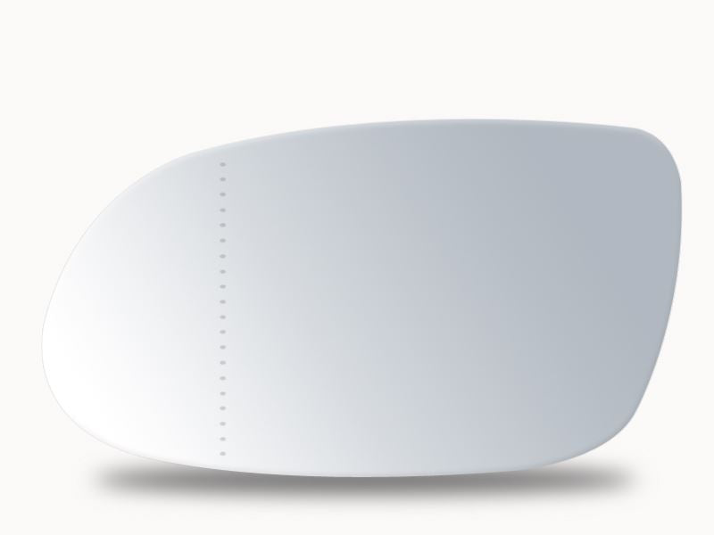 Summit Stick-On Aspheric Mirror Glass fits Mercedes A Class RHS Summit - Bars 4 Cars