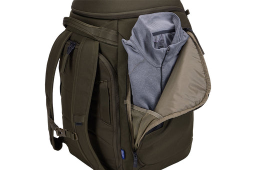 Thule RoundTrip Snowboard and ski boot backpack 60L deep khaki Thule - Bars 4 Cars
