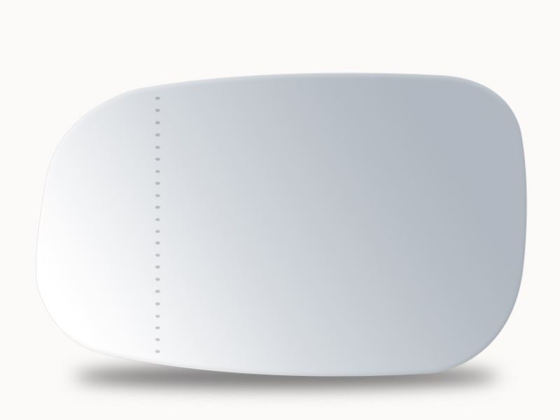 Summit Stick-On Aspheric Mirror Glass fits Volvo S40, S60, S80, C30 LHS Summit - Bars 4 Cars