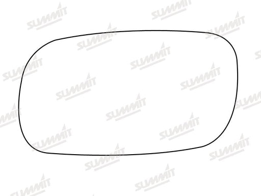 Summit Stick-On Standard Mirror Glass fits Vauxhall Astra LHS Summit - Bars 4 Cars