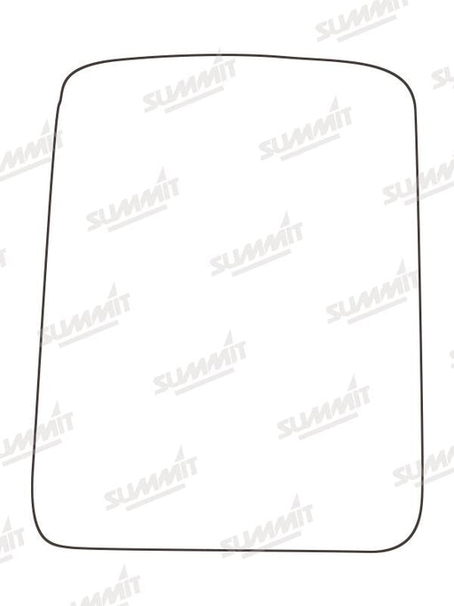 Summit Stick-On Commercial Mirror Glass fits Vauxhall Movano Renault Trafic RHS LHS Summit - Bars 4 Cars