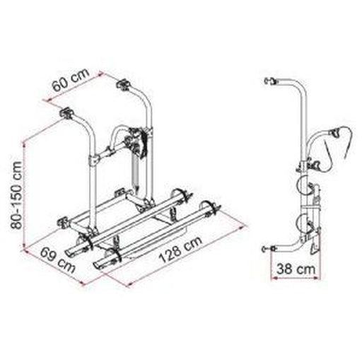 Fiamma Carry-Bike Pro 02096-09- Fiamma - Bars 4 Cars