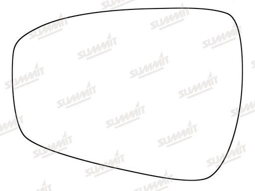 Summit Stick-On Standard Mirror Glass fits Ford Mondeo 12 on LHS Summit - Bars 4 Cars