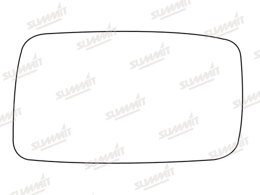 Summit Stick-On Standard Mirror Glass fits VW Golf Mk3 Seat Cordoba LHS Summit - Bars 4 Cars