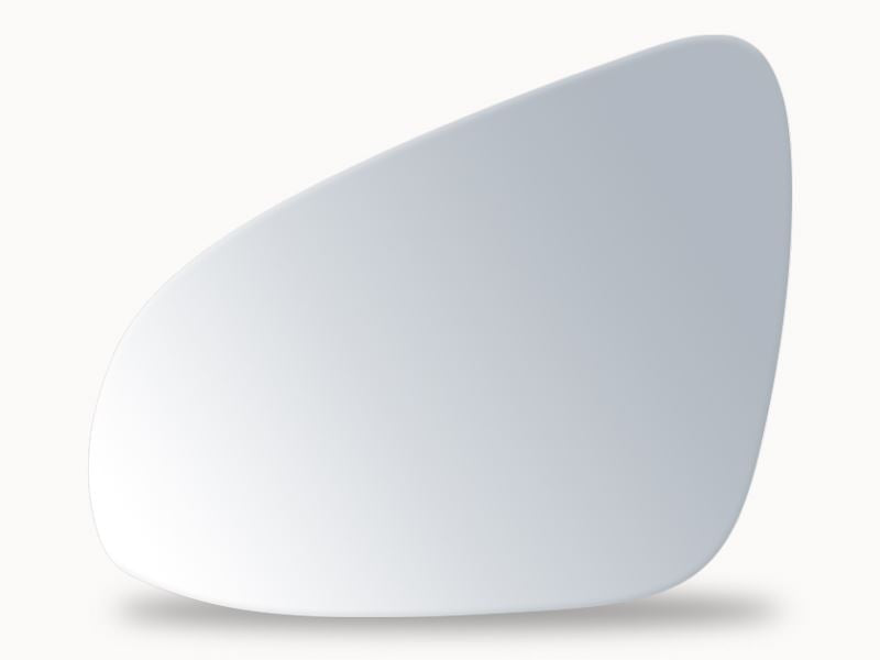 Summit Stick-On Standard Mirror Glass fits Toyota Aygo 14 on LHS Summit - Bars 4 Cars