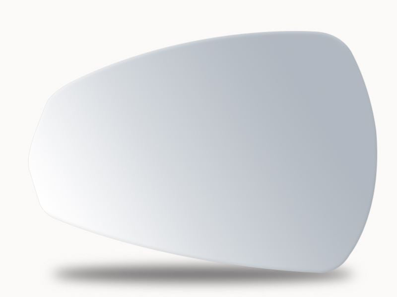 Summit Stick-On Standard Mirror Glass fits Audi A3 13 on LHS Summit - Bars 4 Cars