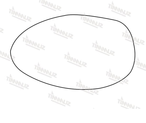 Summit Stick-On Aspheric Mirror Glass fits Alfa 147 RHS Summit - Bars 4 Cars