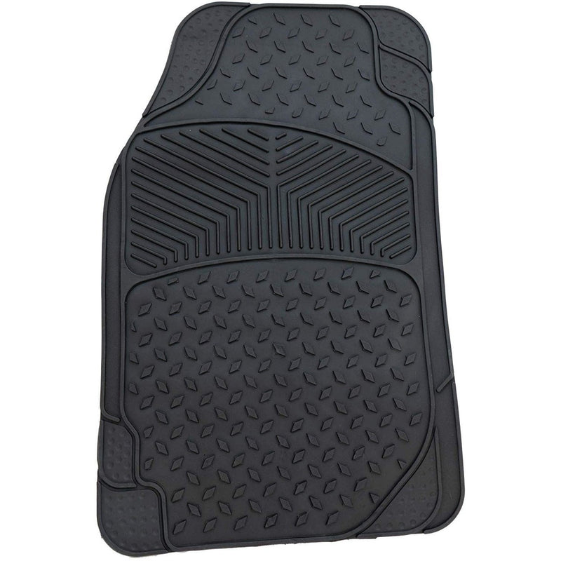 Heavy Duty Rubber Car Floor Mats Set Non Slip Washable Universal Fit UKB4C - Bars 4 Cars
