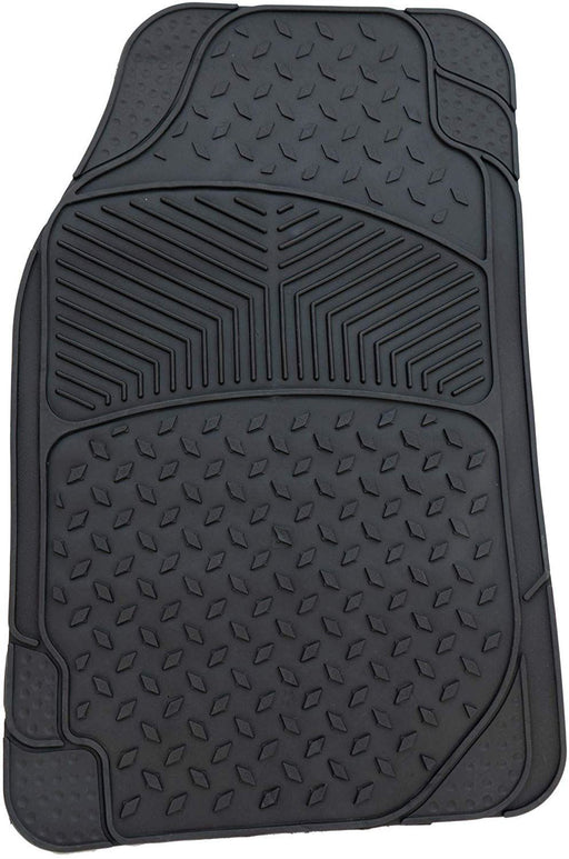 Heavy Duty Rubber Car Floor Mats Set Non Slip Washable Universal Fit UKB4C - Bars 4 Cars