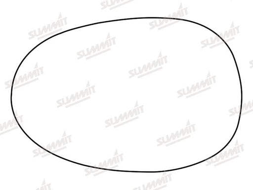 Summit Stick-On Standard Mirror Glass fits Mazda MX-5 05 to 09 LHS Summit - Bars 4 Cars