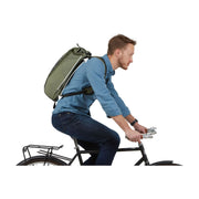 Thule Paramount Commuter Rucksack 18L Olivine Green Cycling Backpack Thule - Bars 4 Cars