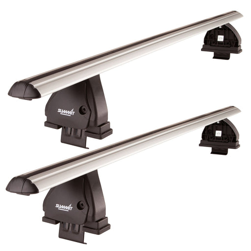 Roof Tent Bars Aluminium Roof Bars fits Peugeot 108 2014-2022 Hatchback 5-dr with Normal Roof Summit - Bars 4 Cars