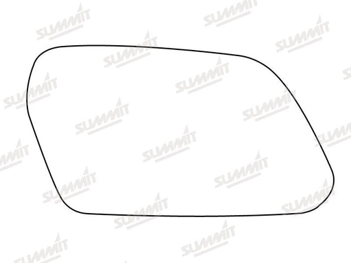 Summit Stick-On Standard Mirror Glass fits Ford Mondeo RHS Summit - Bars 4 Cars
