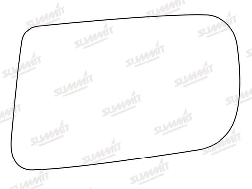 Summit Stick-On Standard Mirror Glass fits Lancia Thema LHS Summit - Bars 4 Cars