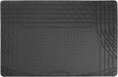 Heavy Duty Rubber Car Boot Liner Mat Universal Fit Sakura - Bars 4 Cars