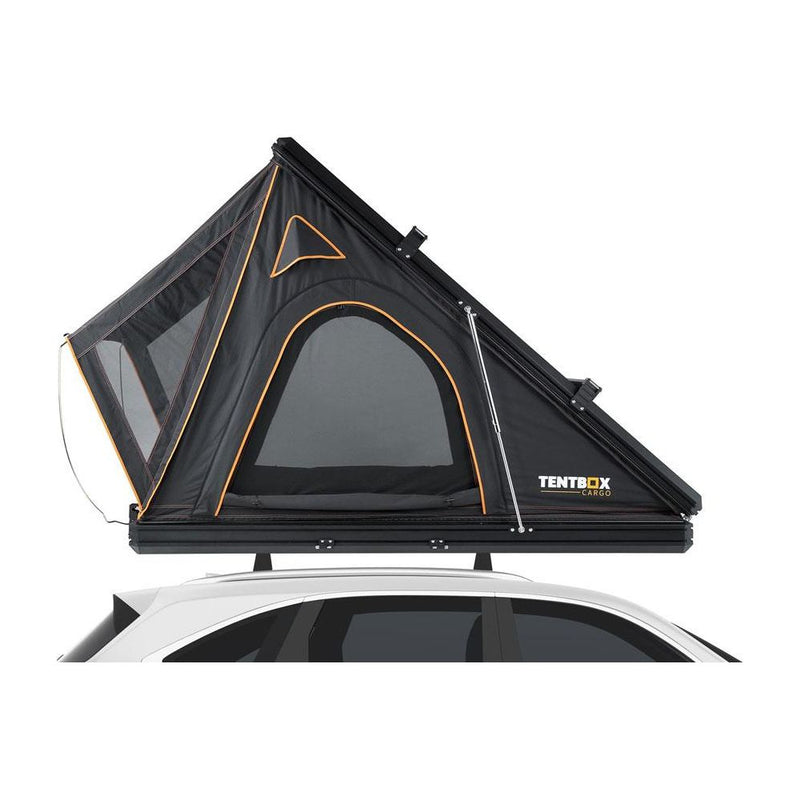 TentBox Cargo (Black Edition) 2 Person Roof Tent TENTBOX - Bars 4 Cars