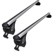 Summit Alu Roof Bars fits Isuzu D-Max RT 2012-2022 Double Cab 4D w Raised Rails Summit - Bars 4 Cars