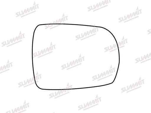 Summit Stick-On Standard Mirror Glass fits Ford Edge 14 to 17 RHS Summit - Bars 4 Cars
