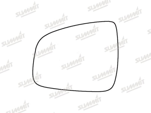Summit Heated Base Plate With Standard Mirror Glass fits Dacia Duster 14 on LHS Summit - Bars 4 Cars