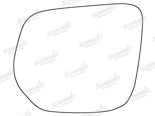 Summit Stick-On Standard Mirror Glass fits Isuzu D-Max 12 on LHS Summit - Bars 4 Cars