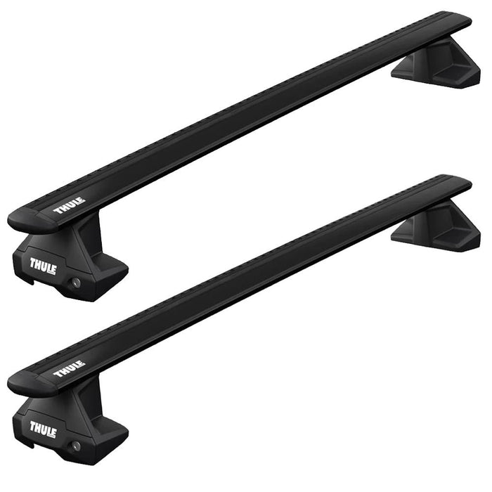 Thule WingBar Evo Roof Bars Black fits BMW 5 Series Touring 2024- 5 doors with Flush Rails Thule - Bars 4 Cars