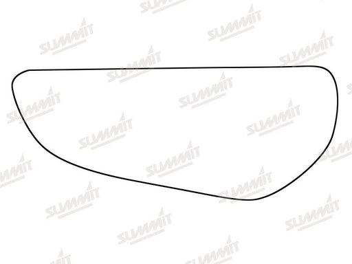 Summit Stick-On Commercial Lower Blind-Spot Mirror Glass fits Ford Connect LHS Summit - Bars 4 Cars