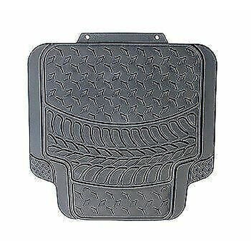 Heavy Duty Rubber Tyre Tred Car Floor Mats Set Non Slip Washable Universal Fit UKB4C - Bars 4 Cars