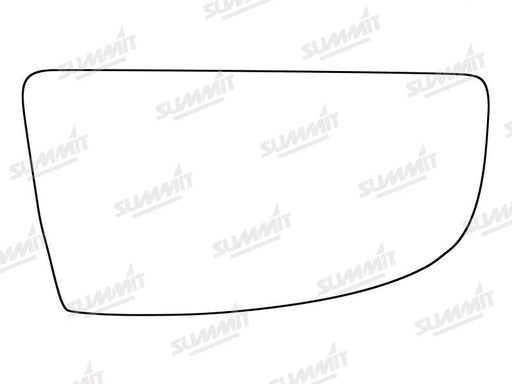 Summit Non-Heated Base Plate With Lower Blind-Spot Mirror Glass fits Ford Transit 14 to 16 RHS Summit - Bars 4 Cars