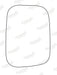 Summit Stick-On Commercial Mirror Glass fits Nissan Urvan RHS 79 to 95 Summit - Bars 4 Cars