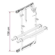 Fiamma Kit Bars Dj Crafter >17 For Cb Dj Deep Black 08754-03A Fiamma - Bars 4 Cars