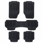 5 Piece MPV Heavy Duty Rubber Non Slip Car Mats Set Universal Fit UKB4C - Bars 4 Cars