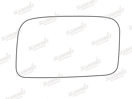Summit Stick-On Standard Mirror Glass fits VW Jetta Mk3 LHS Summit - Bars 4 Cars