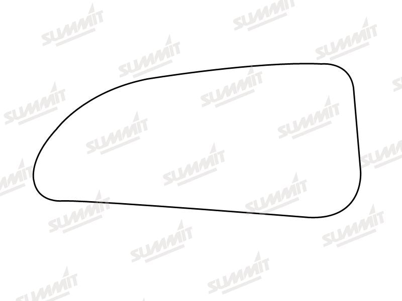 Summit Stick-On Commercial Lower Blind-Spot Mirror Glass fits Nissan Interstar, Renault Master, Vauxhall Movano RHS Summit - Bars 4 Cars