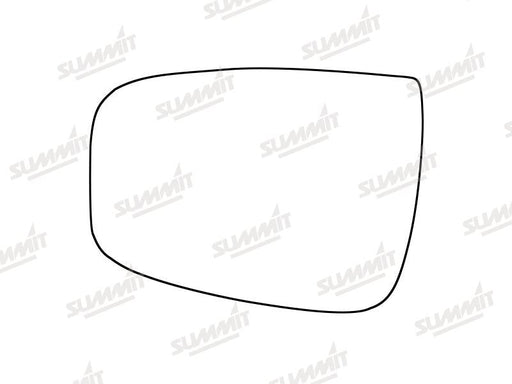 Summit Stick-On Standard Mirror Glass fits Hyundai IX20 10-20 LHS Summit - Bars 4 Cars