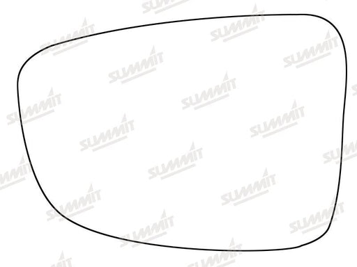 Summit Stick-On Standard Mirror Glass fits Mazda 3 14 on LHS Summit - Bars 4 Cars