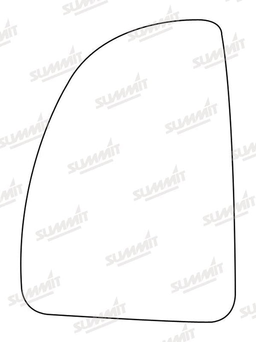 Summit Stick-On Standard Mirror Glass fits Citroen Jumper Ducato LHS Summit - Bars 4 Cars