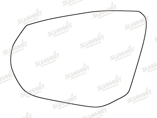 Summit Stick-On Standard Mirror Glass fits Audi Q2 16 on LHS Summit - Bars 4 Cars