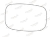 Summit Stick-On Standard Mirror Glass fits Ford Fiesta 94 on LHS Summit - Bars 4 Cars